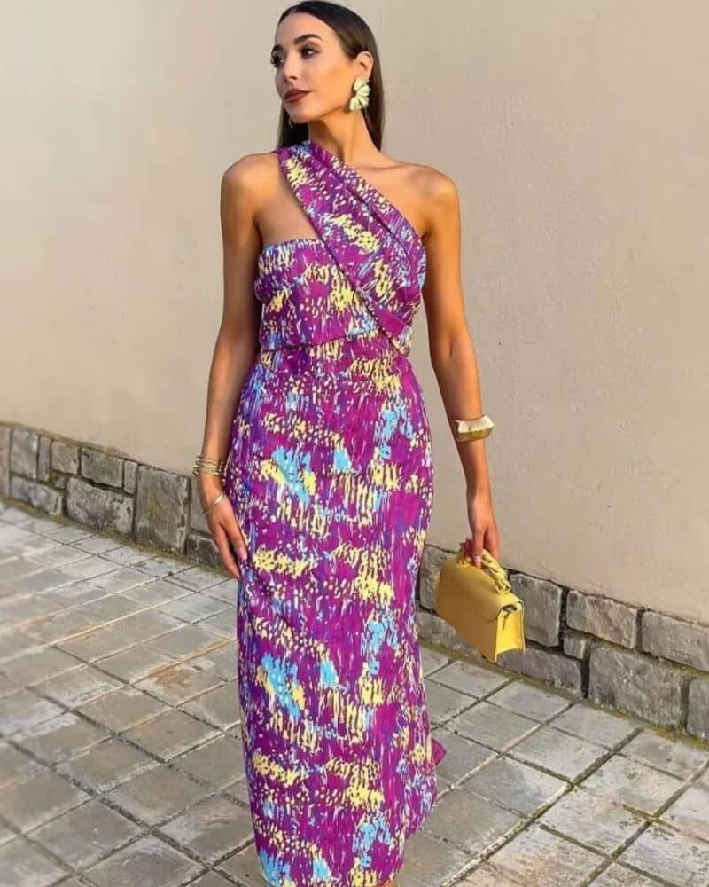 Formal Boho Wedding Guest Dress