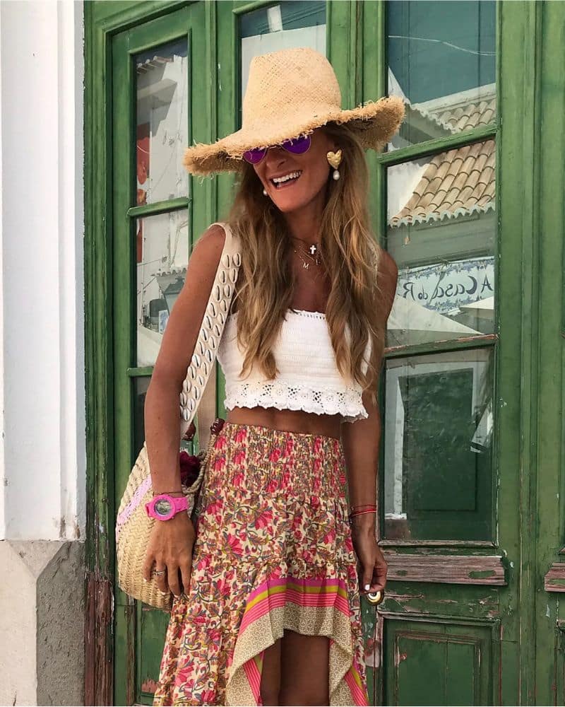 Boho Western Skirt
