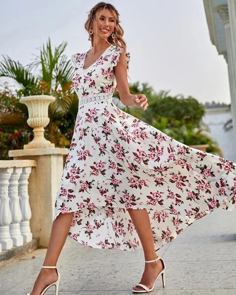 Plus Size Boho Dress Wedding Guest