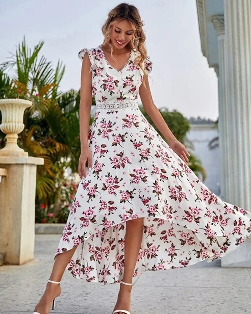Plus Size Boho Dress Wedding Guest