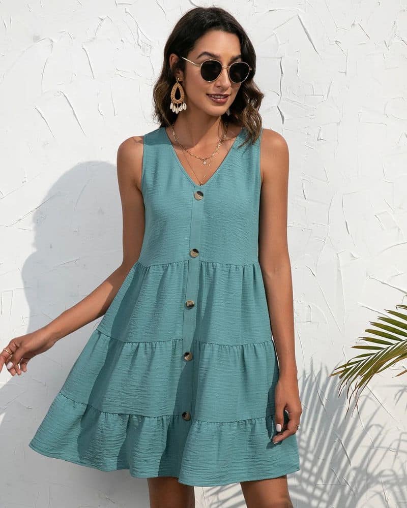 Flowy Tiered Dress