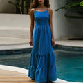 Cotton Flowy Maxi Dress
