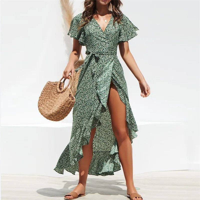 Folk Maxi Dress