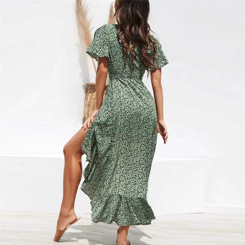 Folk Maxi Dress
