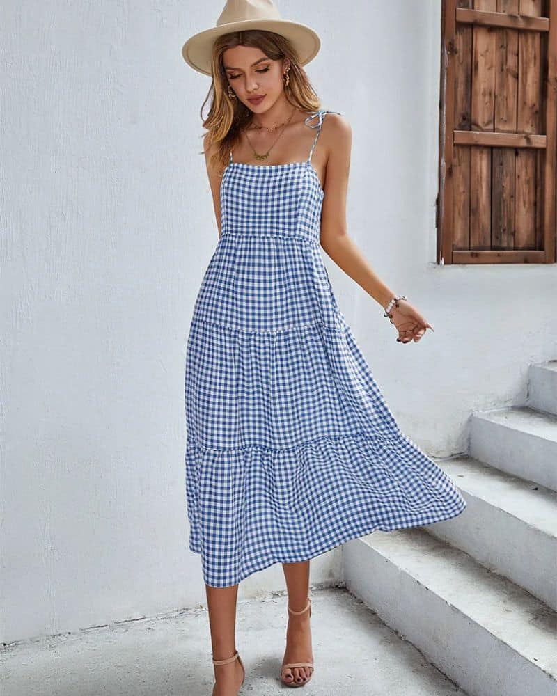 Tiered Midi Sundress