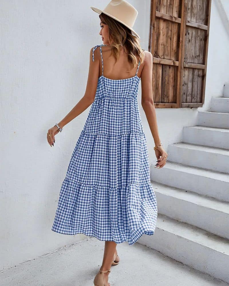 Tiered Midi Sundress