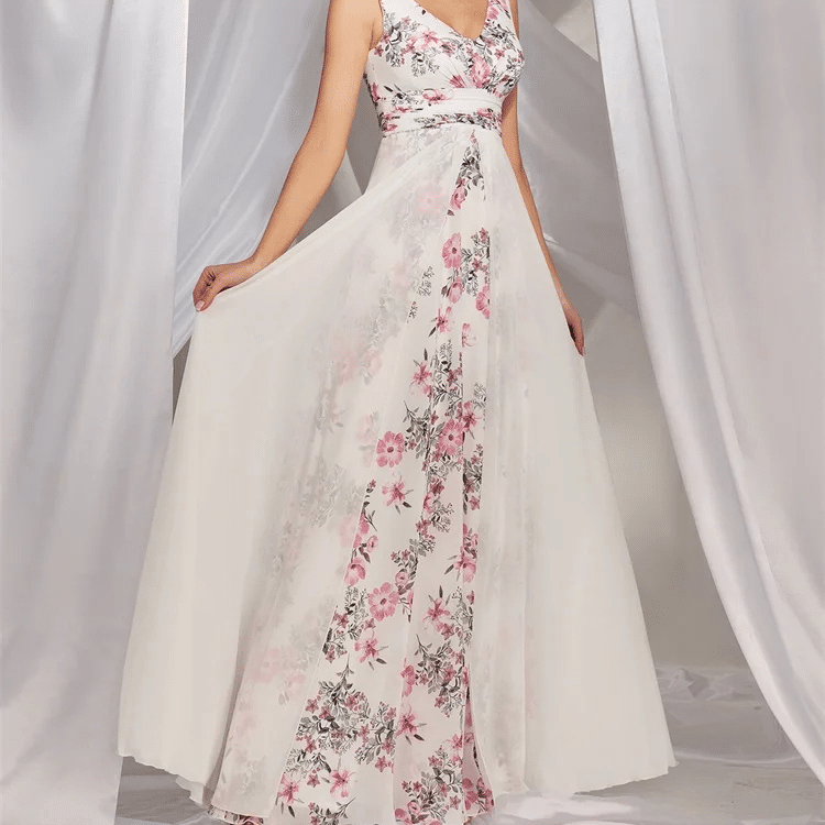 Formal Flowy Maxi Dress