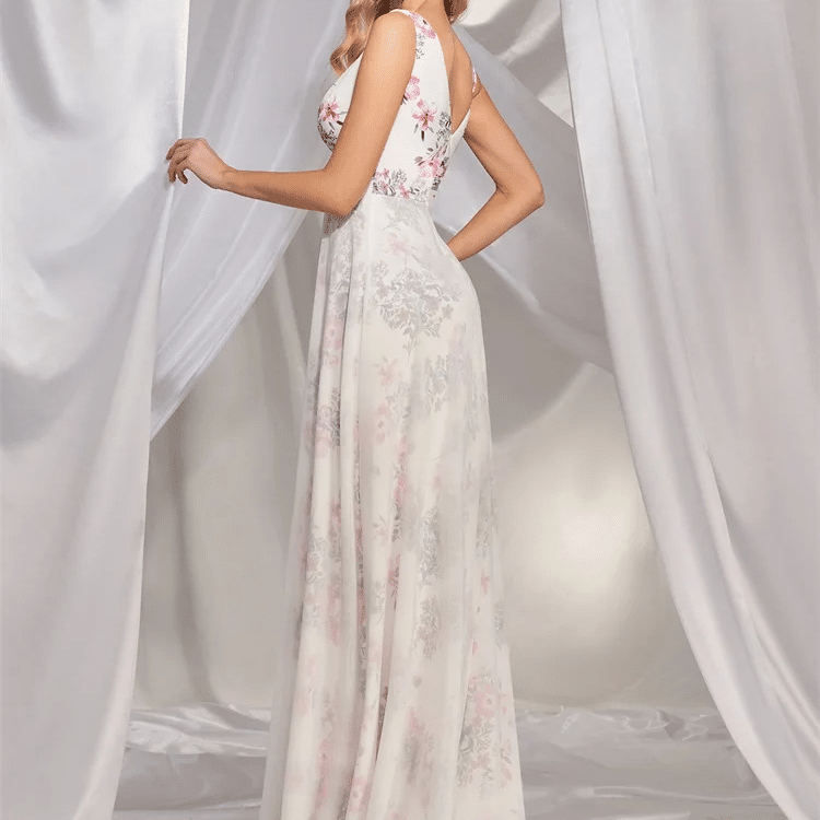 Formal Flowy Maxi Dress