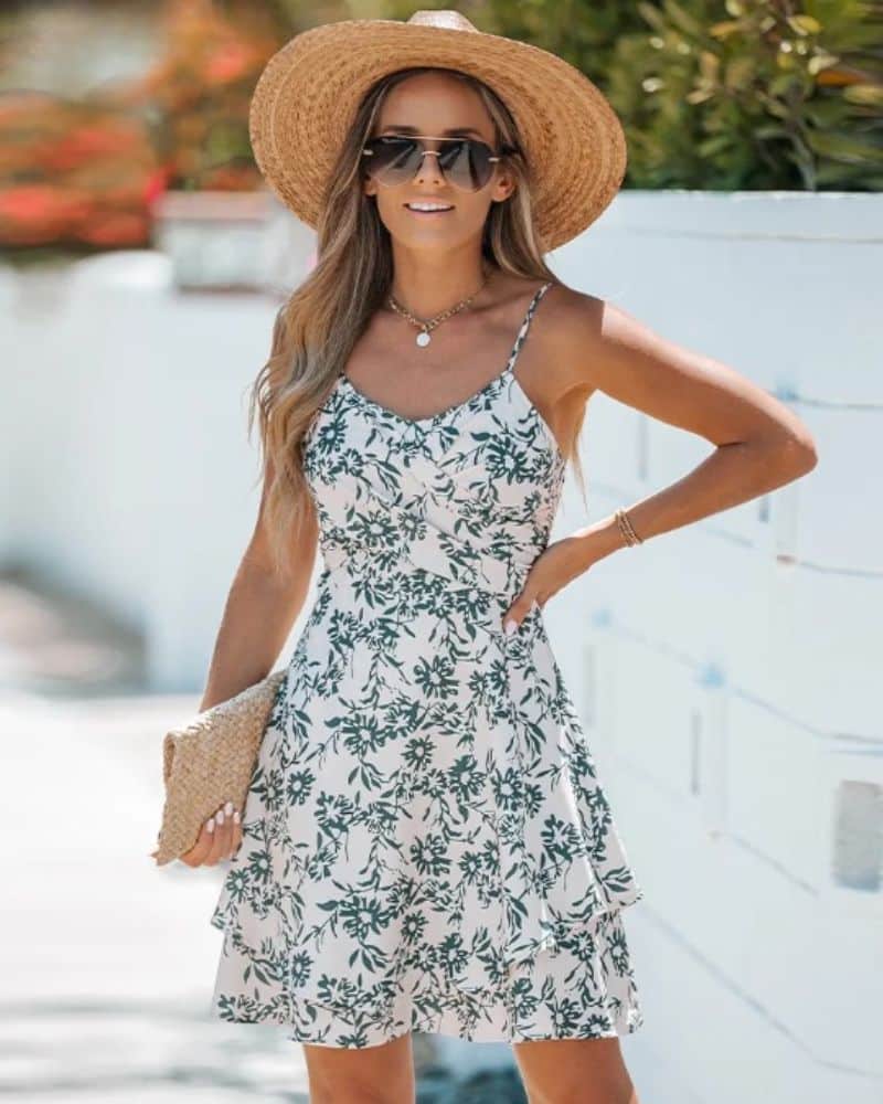 Boho White Festival Dress