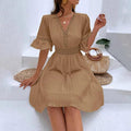 Boho Maternity Dress Short