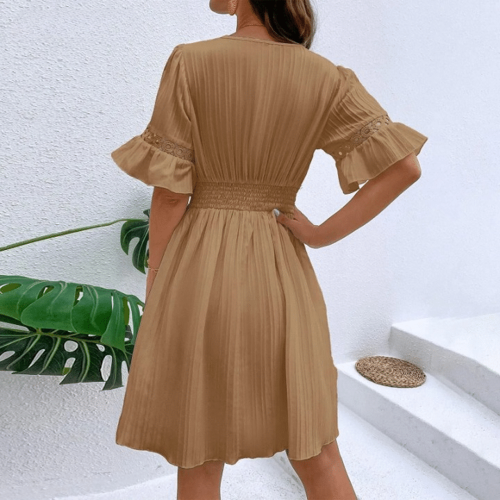 Boho Maternity Dress Short