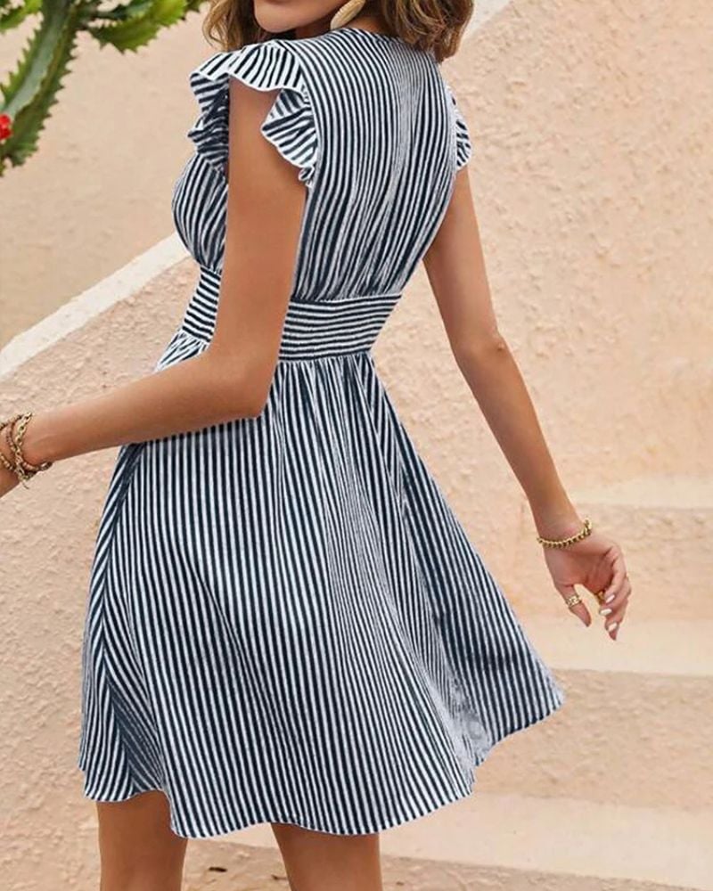 Boho Hippie White Dress