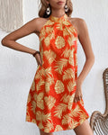 Flowy Orange Dress