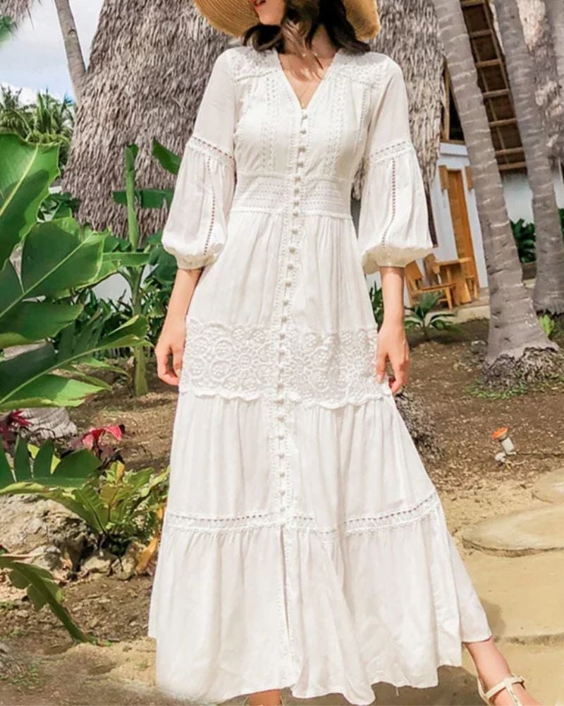 Vintage Folk Dress