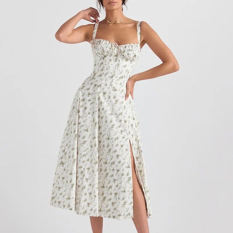 Flowy Midi Dress Wedding Guest