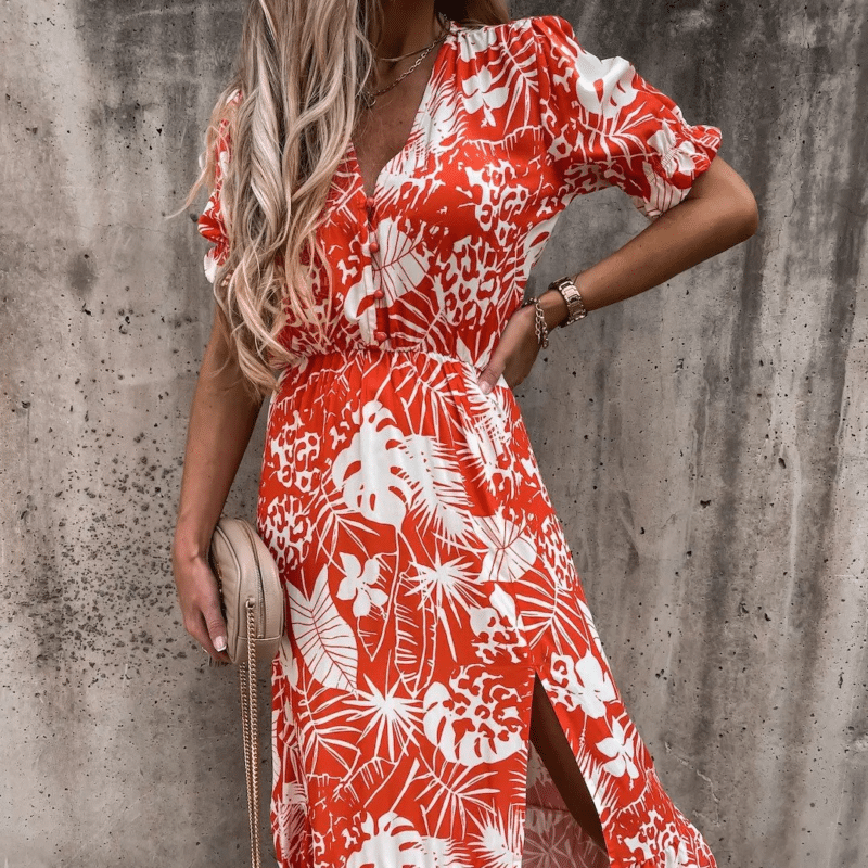 Boho Chic White Prom Dress