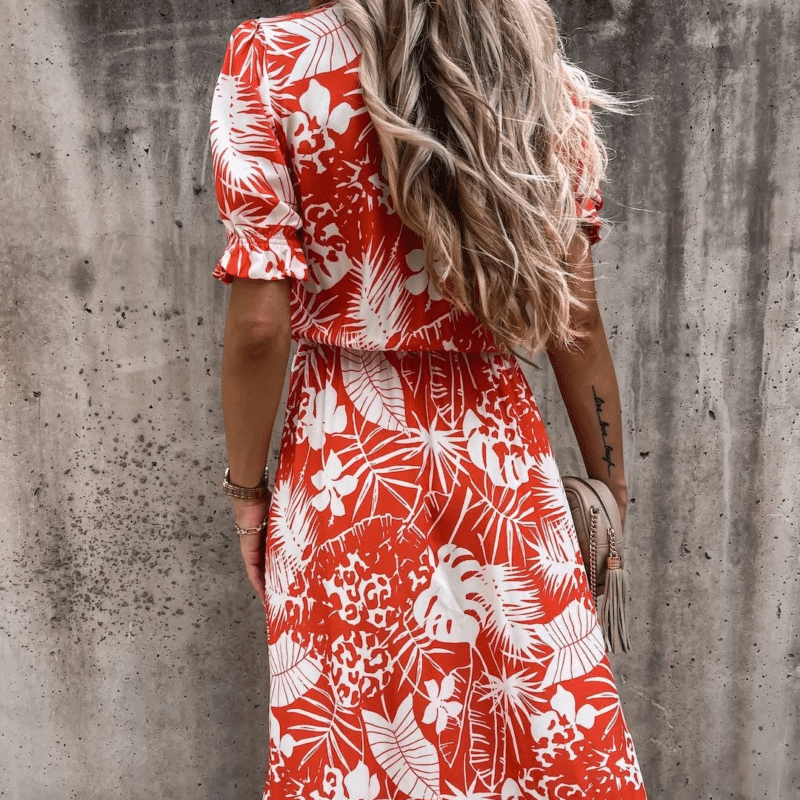 Boho Chic White Prom Dress