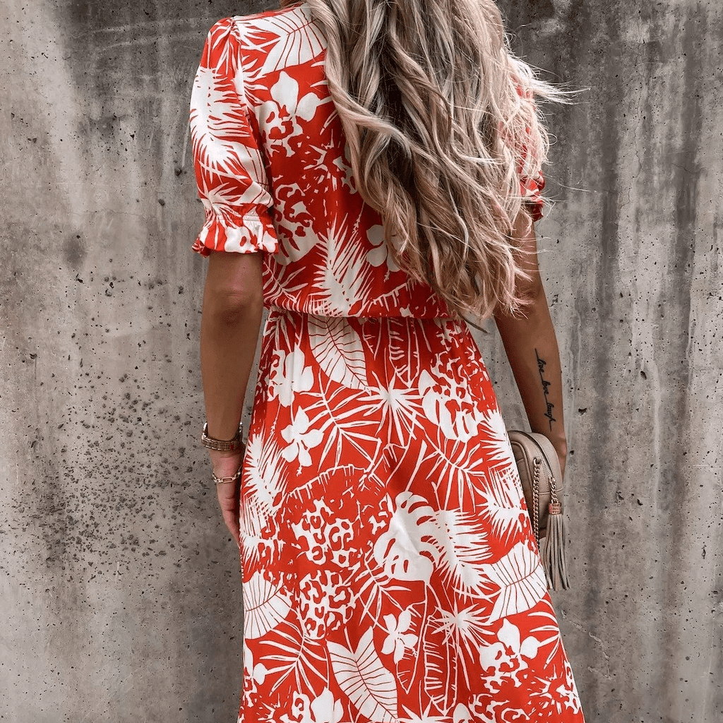 Boho Chic White Prom Dress