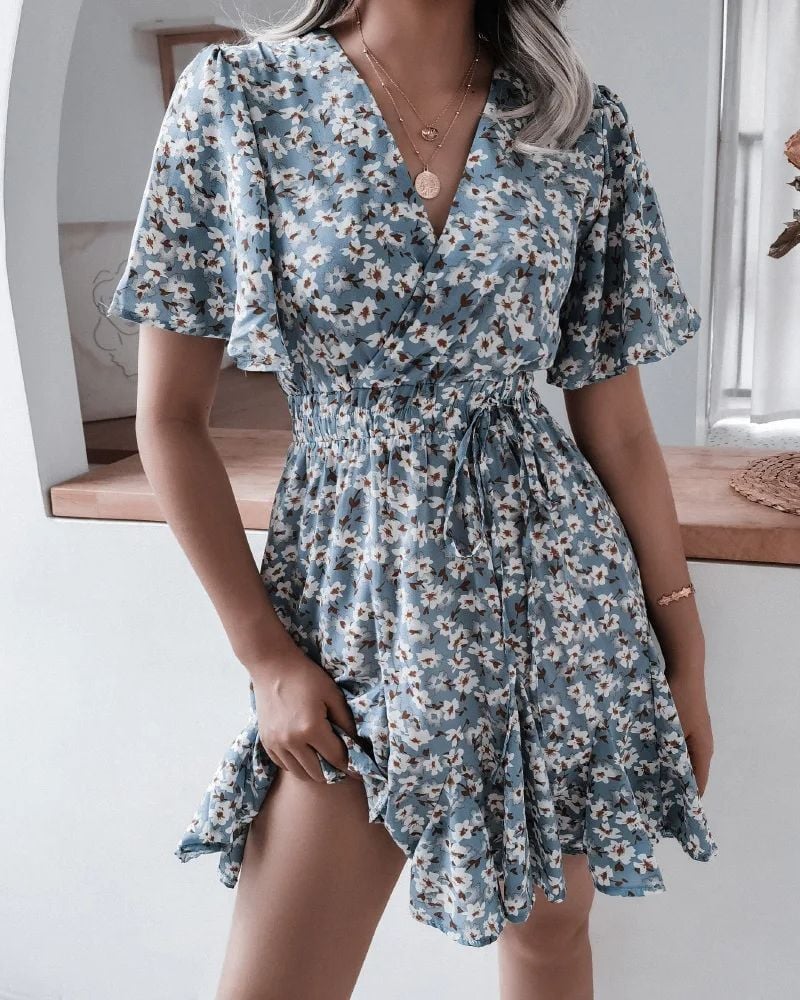 Boho Western White Dress