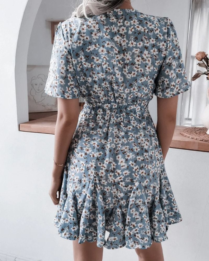 Boho Western White Dress
