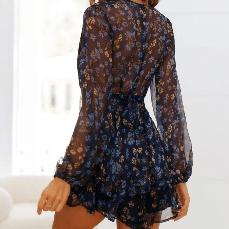 Boho Mini Spring Dress