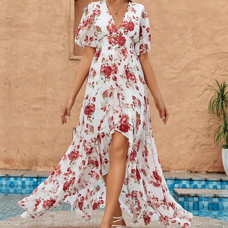 Boho Western Wedding Guest Dress