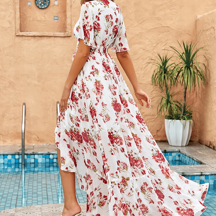 Boho Western Wedding Guest Dress