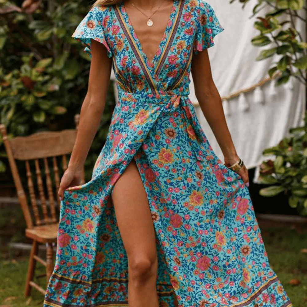 Boho Hippie Long Dress