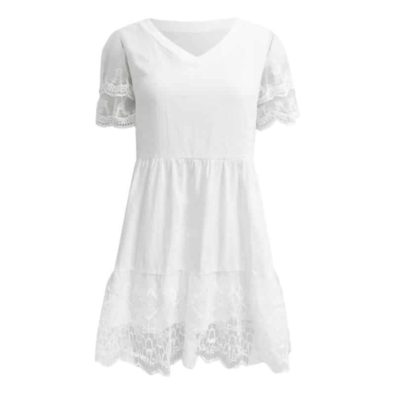 Boho Hippie Lace Dress