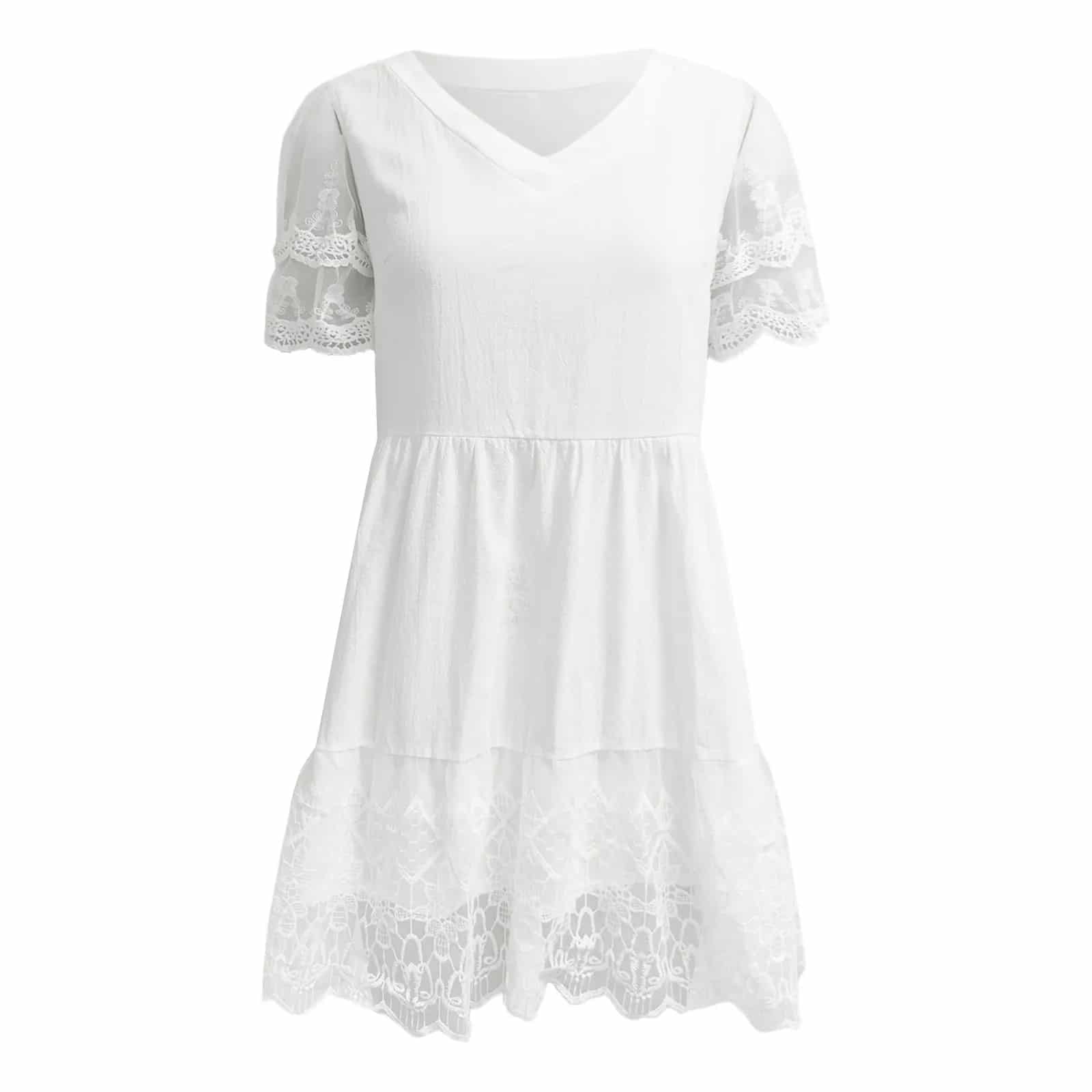 Boho Hippie Lace Dress