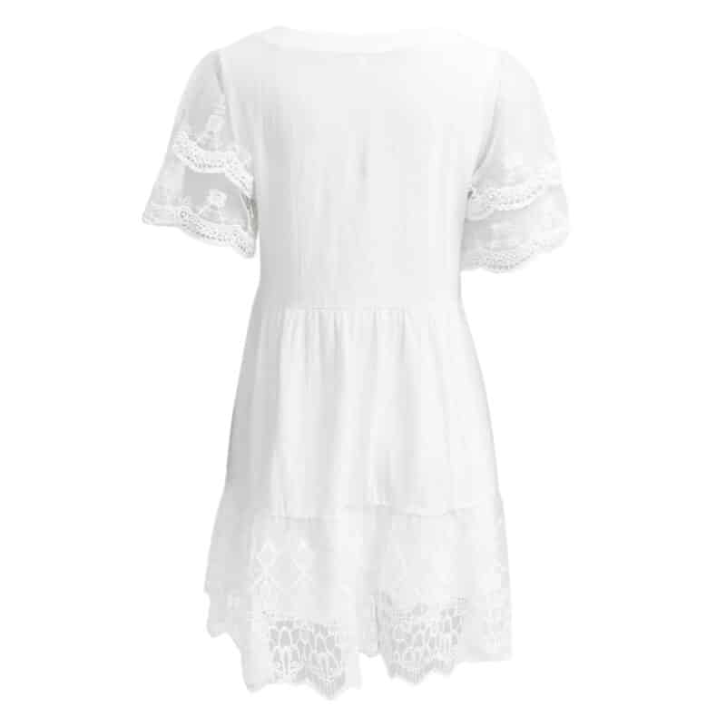 Boho Hippie Lace Dress