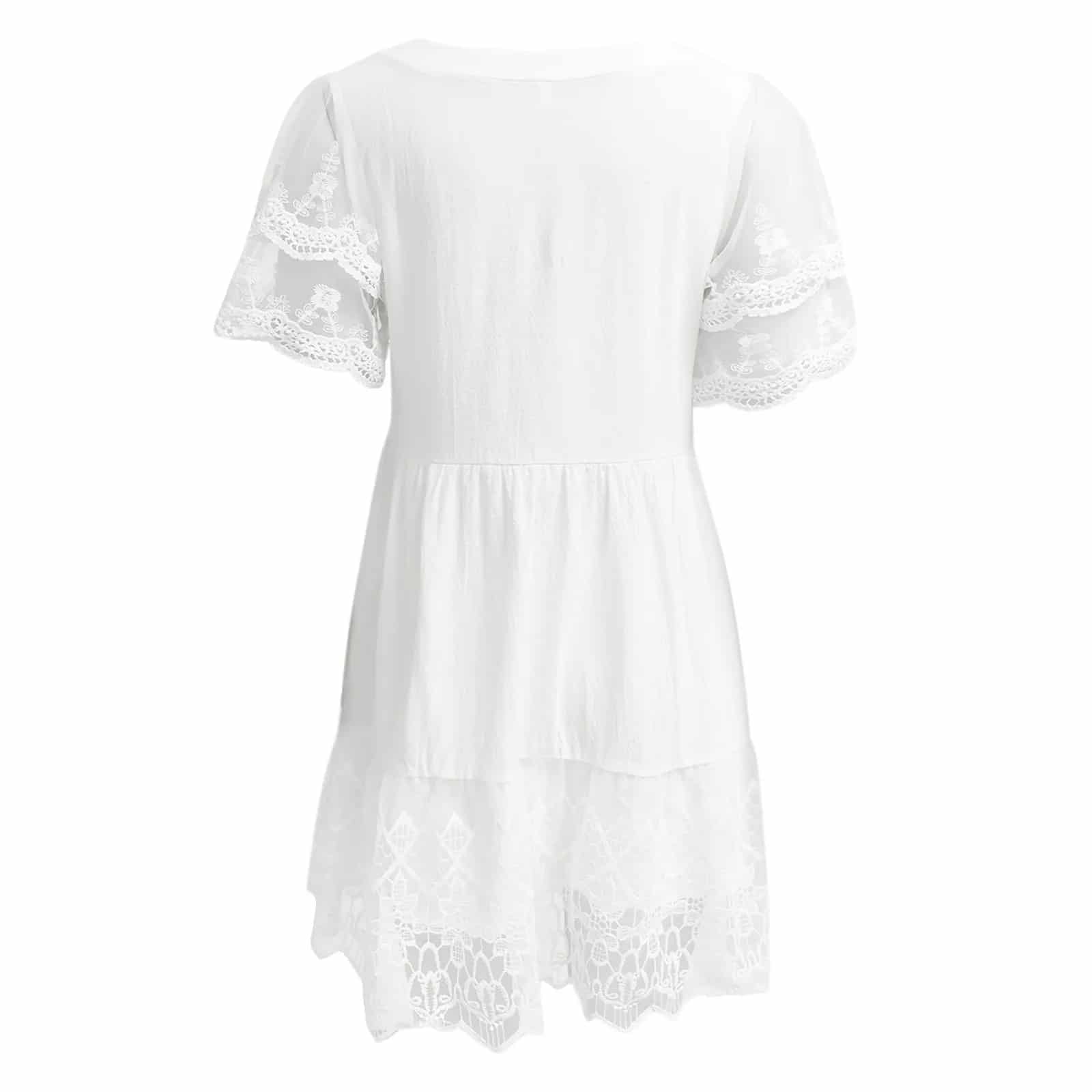 Boho Hippie Lace Dress