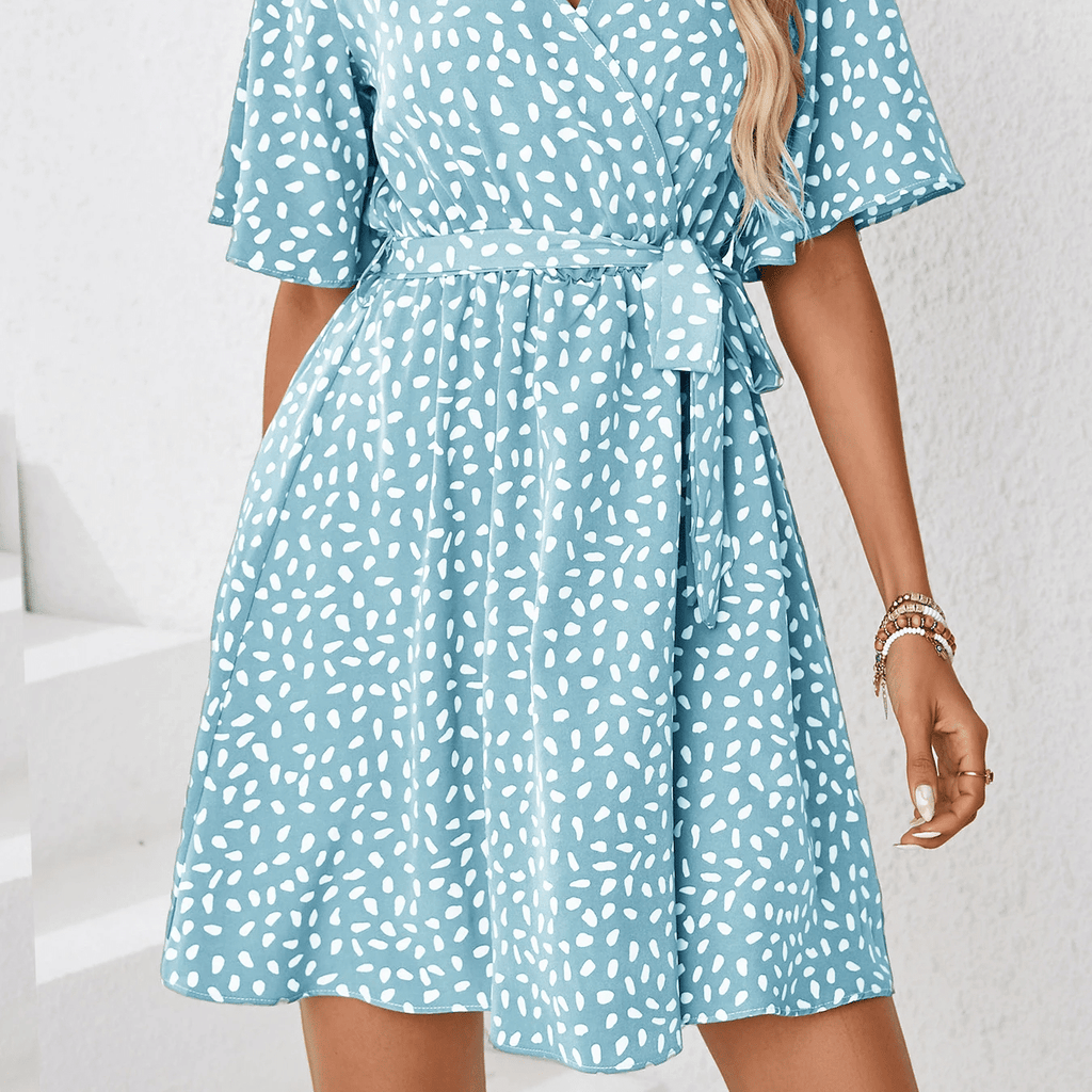 Casual Flowy Blue Dress