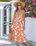 Bohemian Hippie Floral Dress