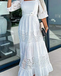 Eyelet Lace Dress