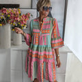 Boho Flowy Maternity Dress