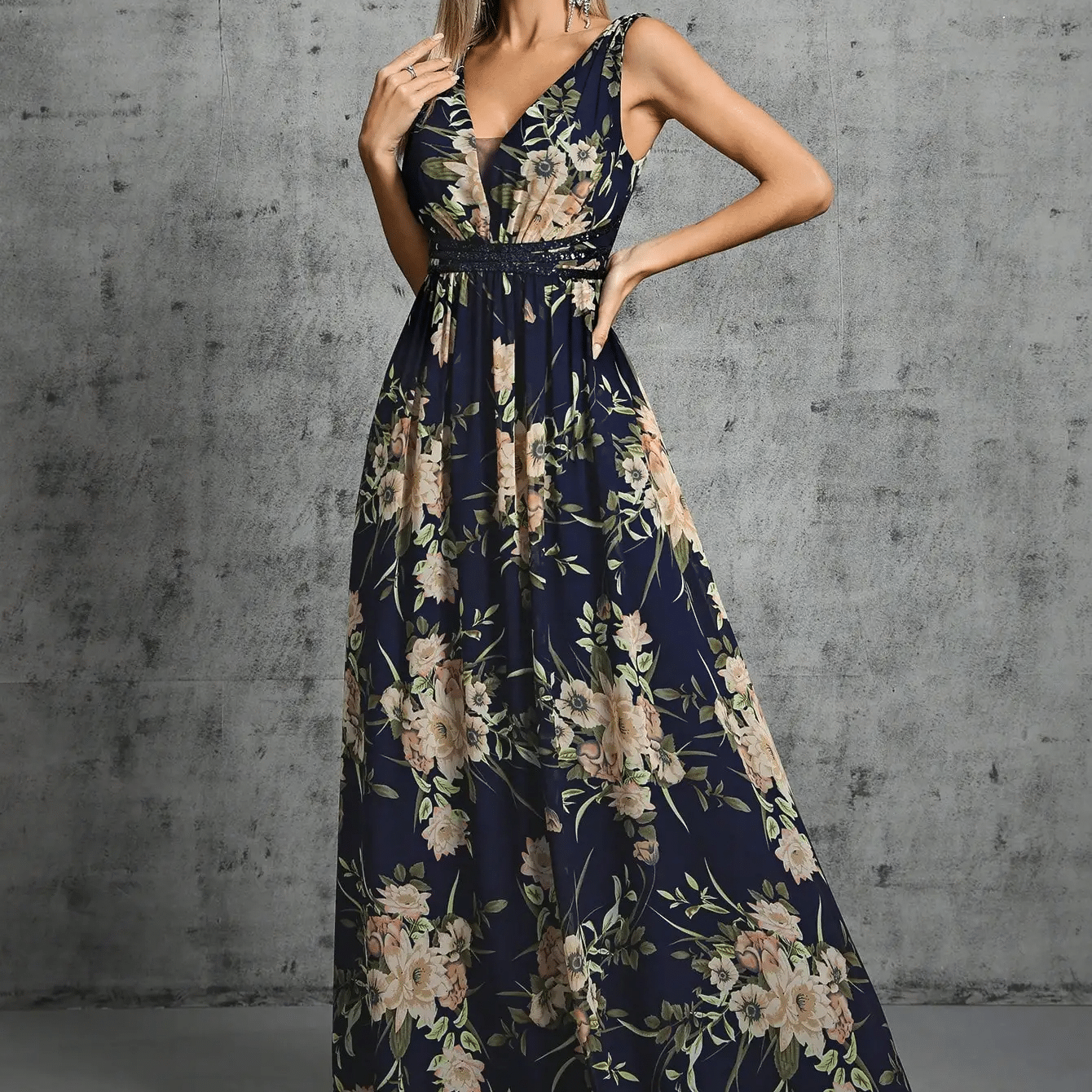 Boho Formal Dress Long