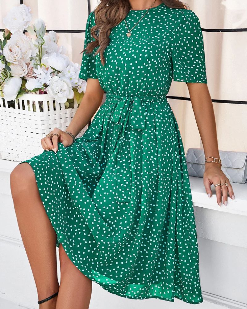 Flowy Midi Dress Casual