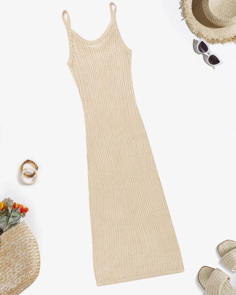 Maxi Crochet Beach Dress