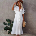 Fall Flowy Maxi Dress