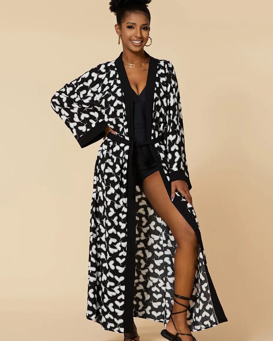 White Kimono Cover up