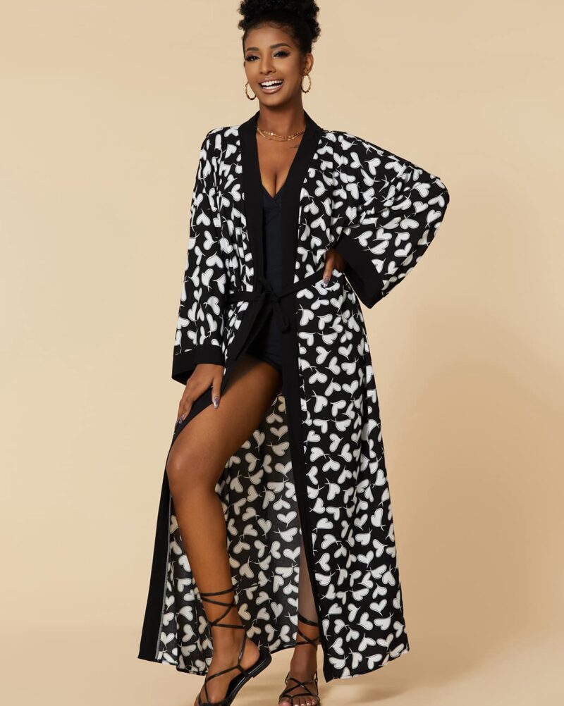 White Kimono Cover up