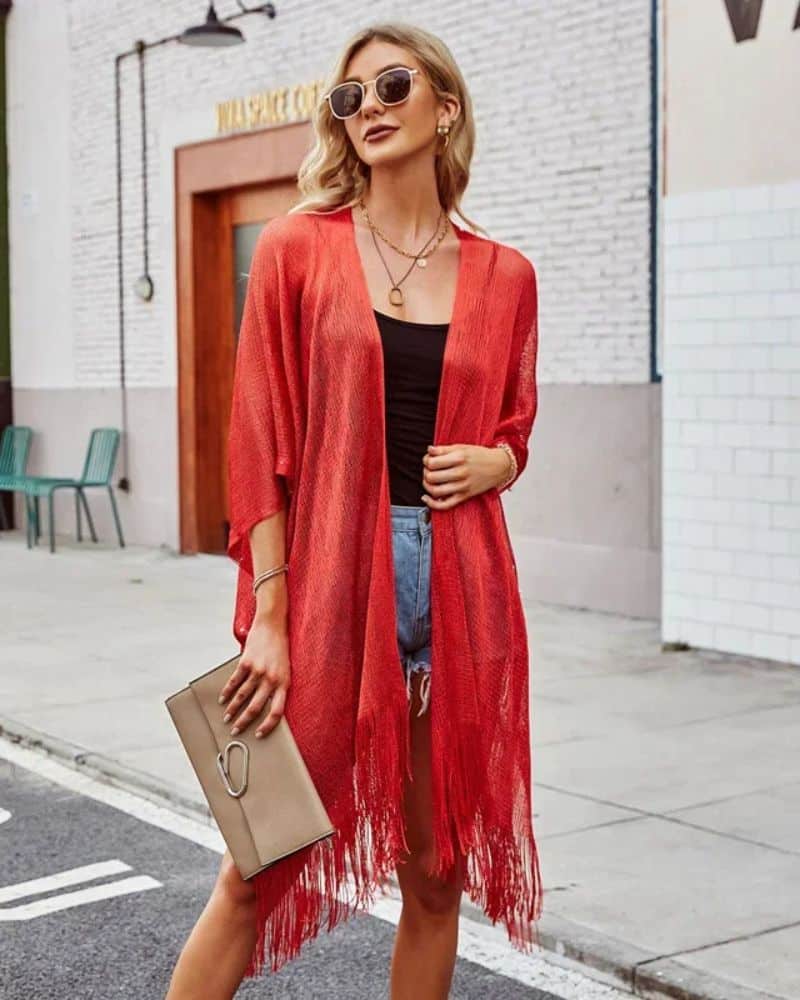 Knit Kimono