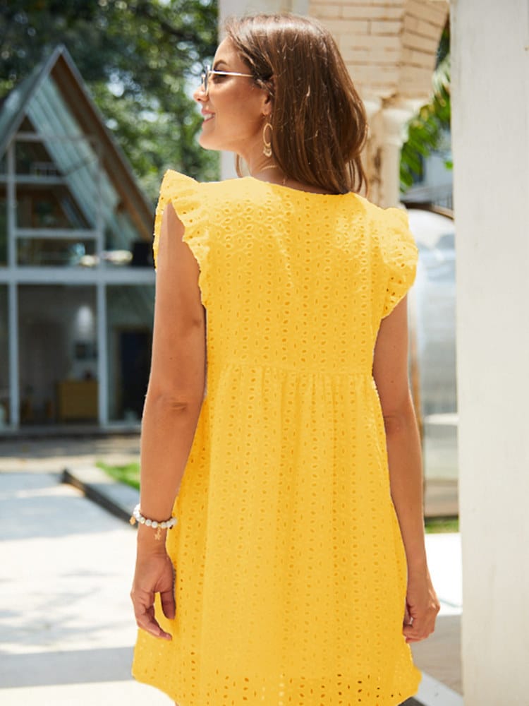 Cotton Boho Plus Size Dress