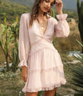 Bohemian Floral Dress Green