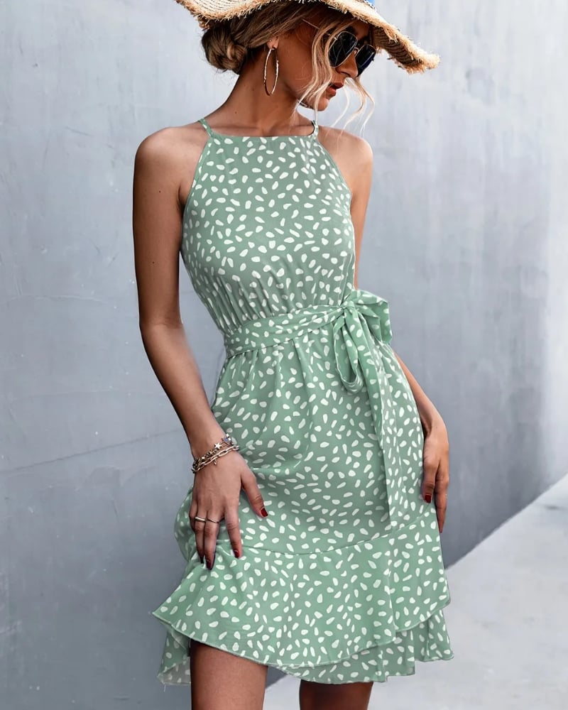 Hippie Halter Dress