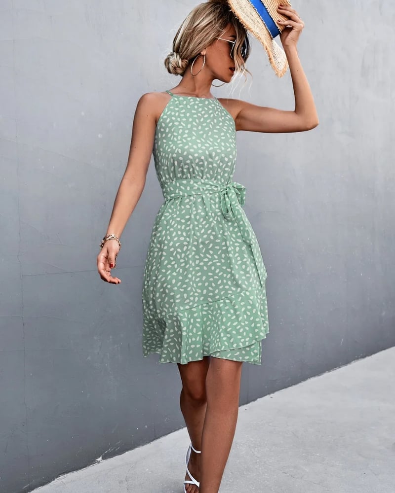 Hippie Halter Dress