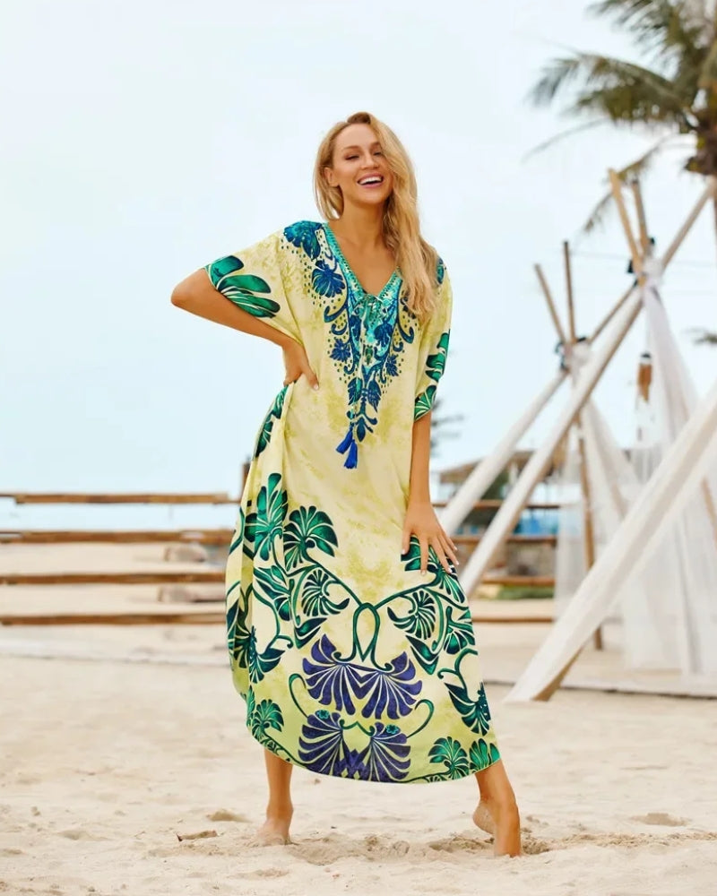 Flowy Floral Maxi Dress