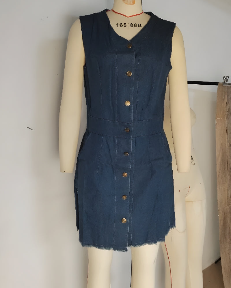 Casual Boho Mini Dress Woman