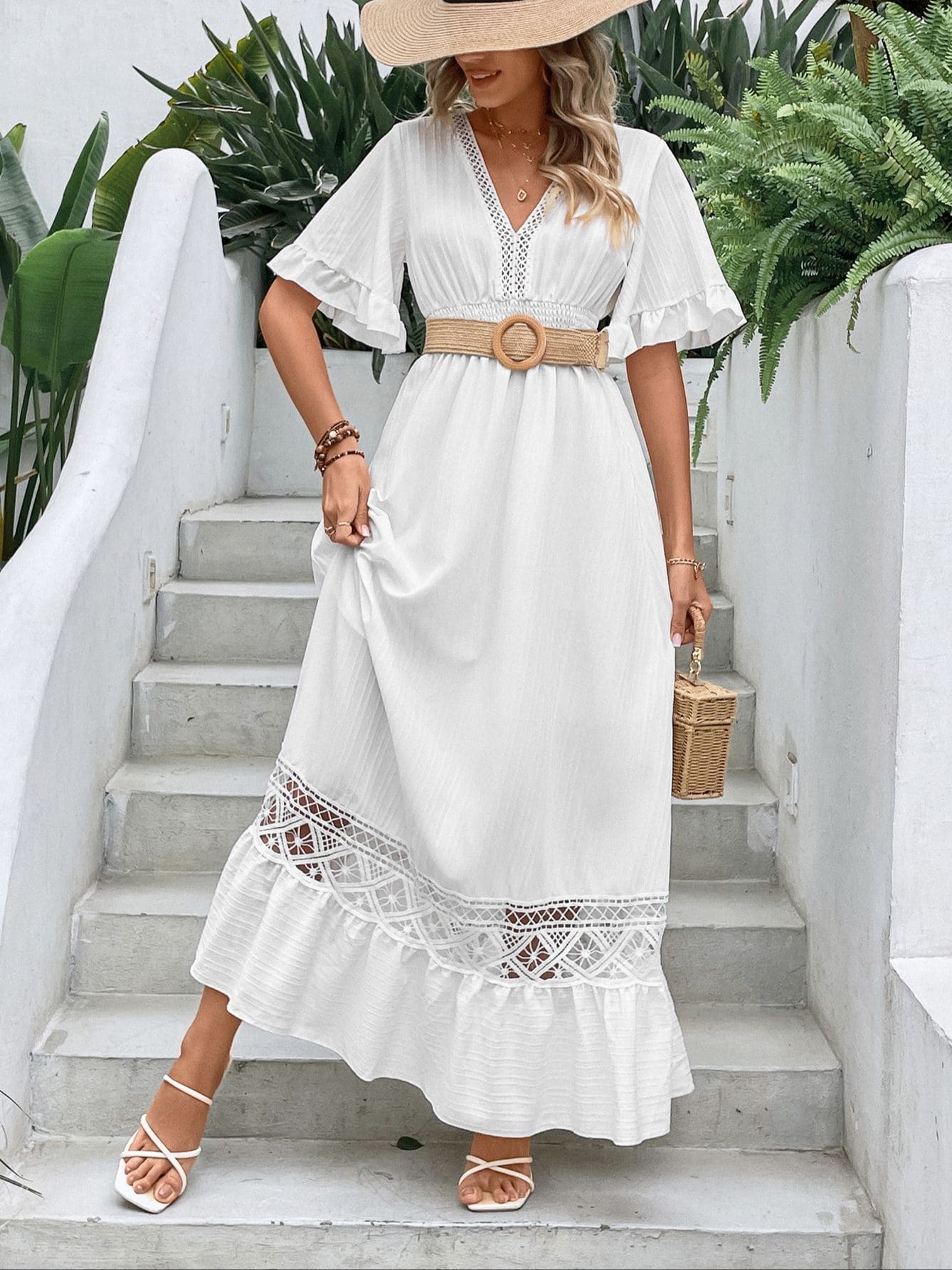 Flowy Fall Wedding Guest Dress